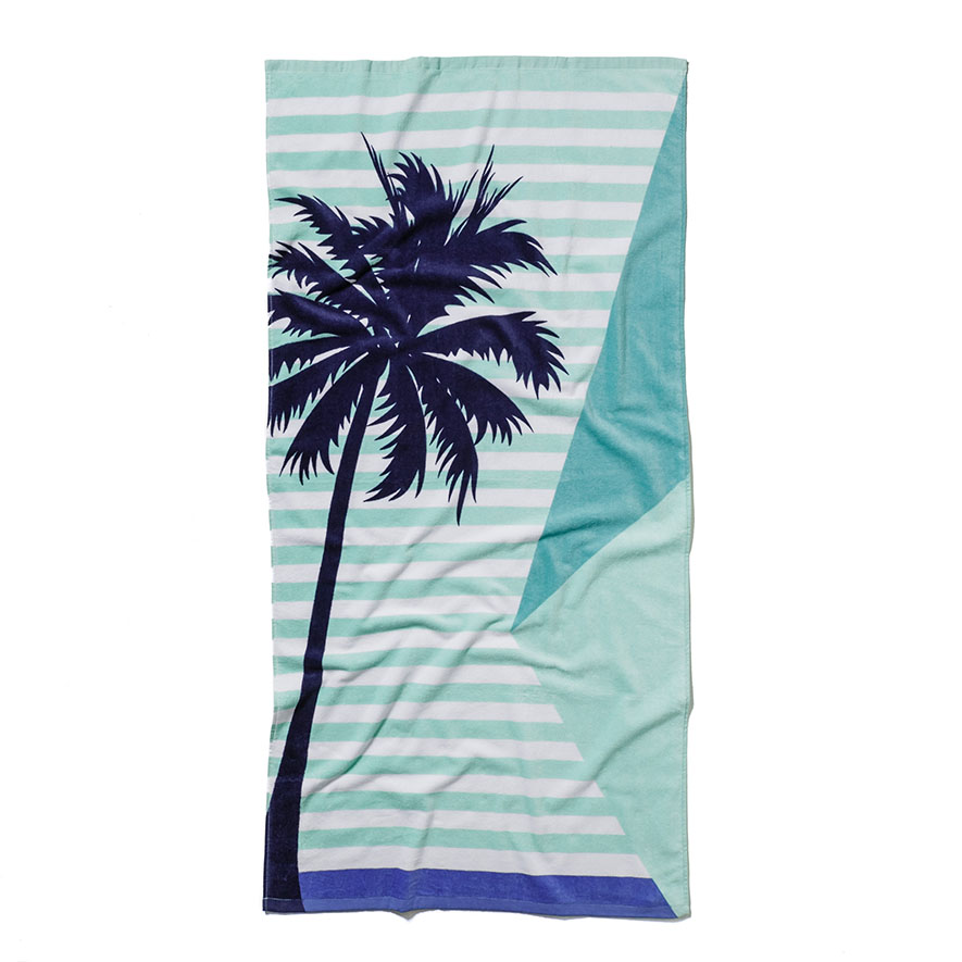 Printed Beach Towels Palm Tree Adairs