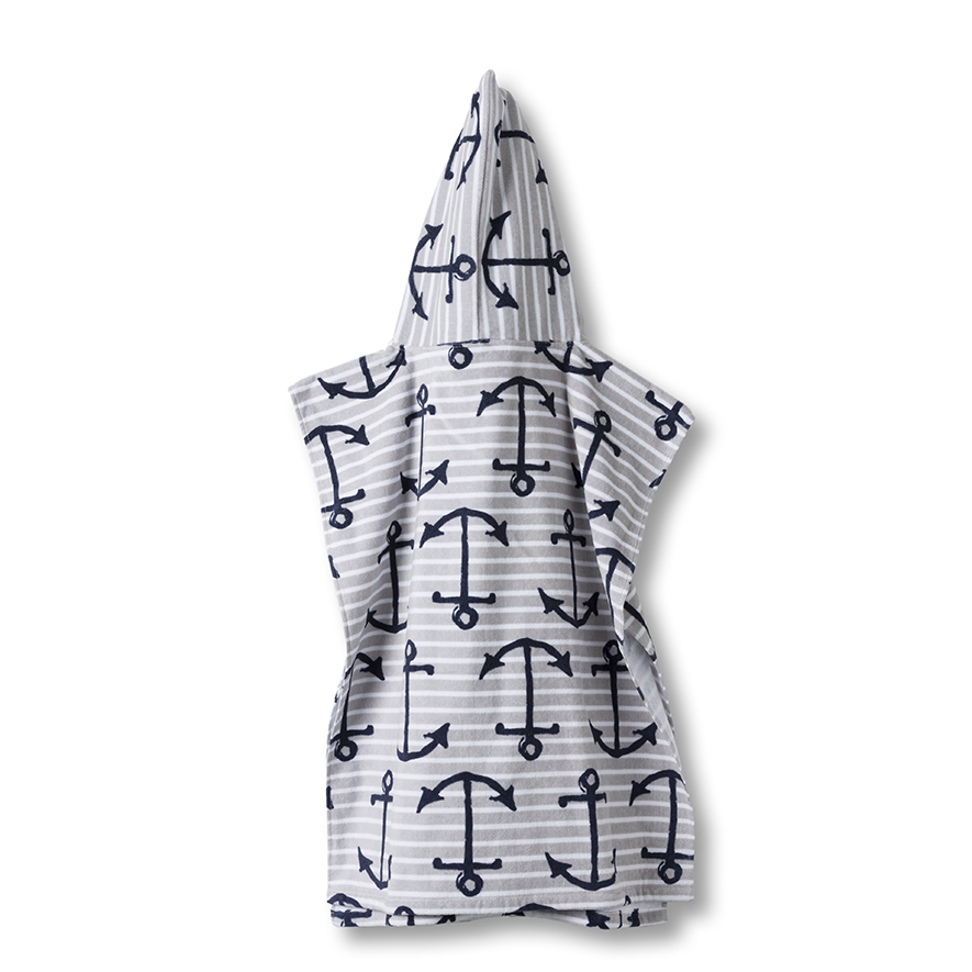 Hooded Beach Towels Anchors Away S17 Adairs