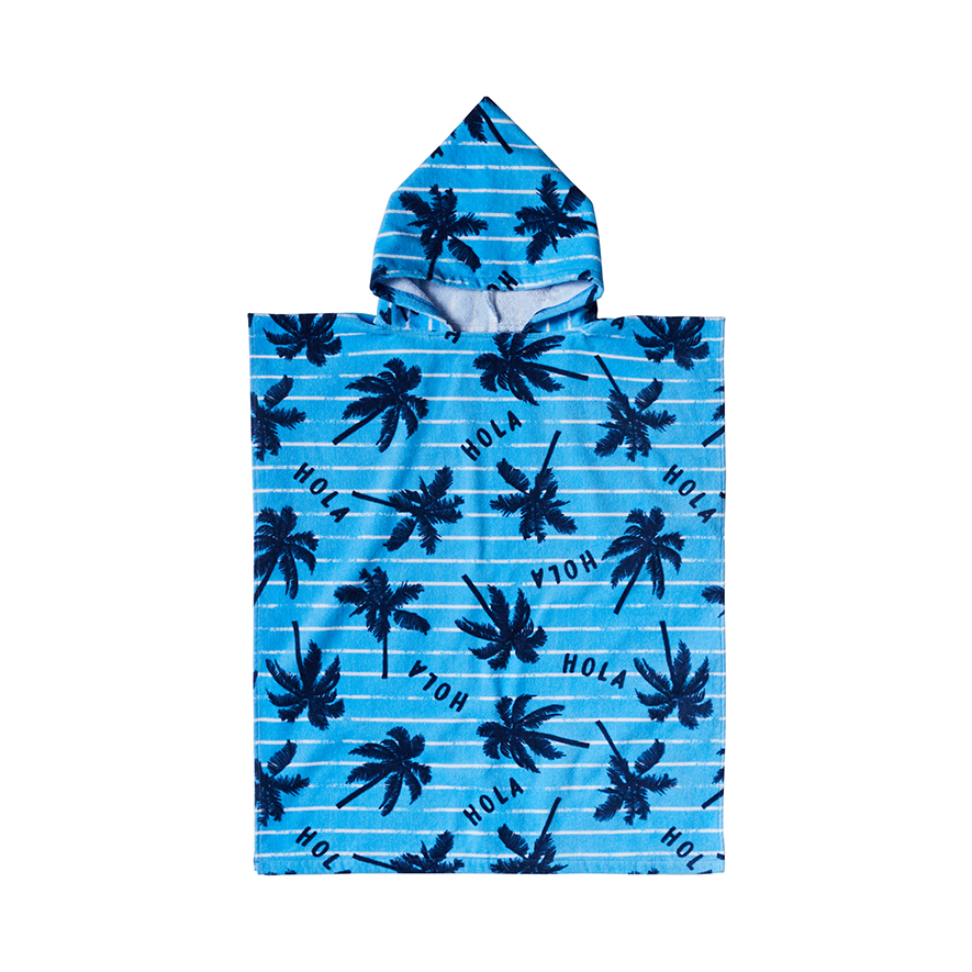 Hooded Beach Towel Hola Palms Adairs