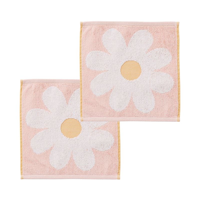 Daisy Floral Pink Towel Range 