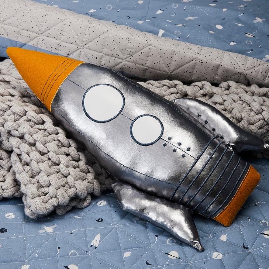 Cushion Co Ordinate Grey Rocket Adairs