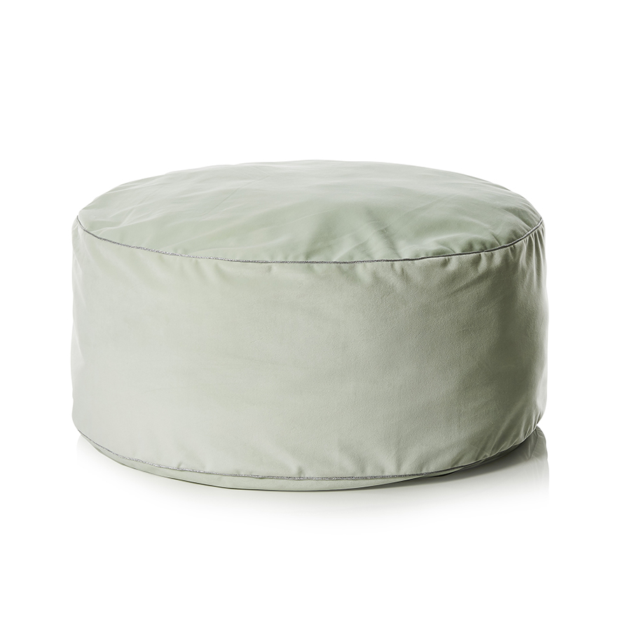 Velvet Floor Cushion Spearmint Adairs