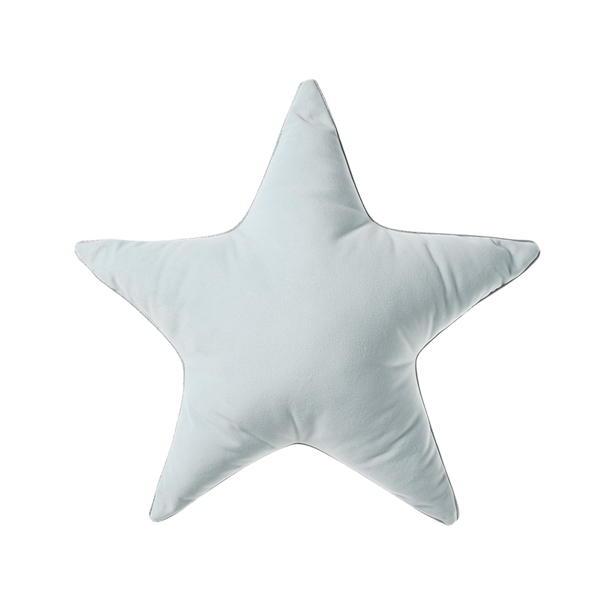 Velvet Star Cushion Blue Adairs