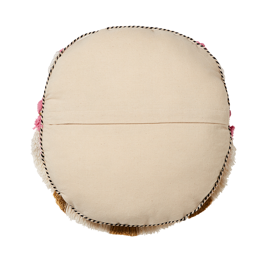 Little Wanderer Cushion Round Pink Adairs