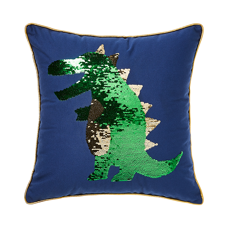 Classic Cushion Range Sequin T Rex Adairs