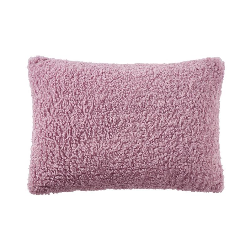 Adairs Kids - Teddy Lavender Fleece Cushion | Adairs