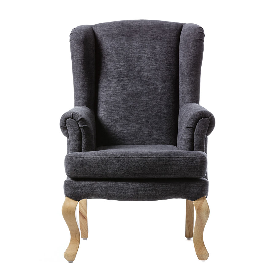 Draper Chair Charcoal Adairs