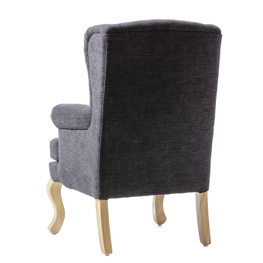 Draper Chair Charcoal Adairs