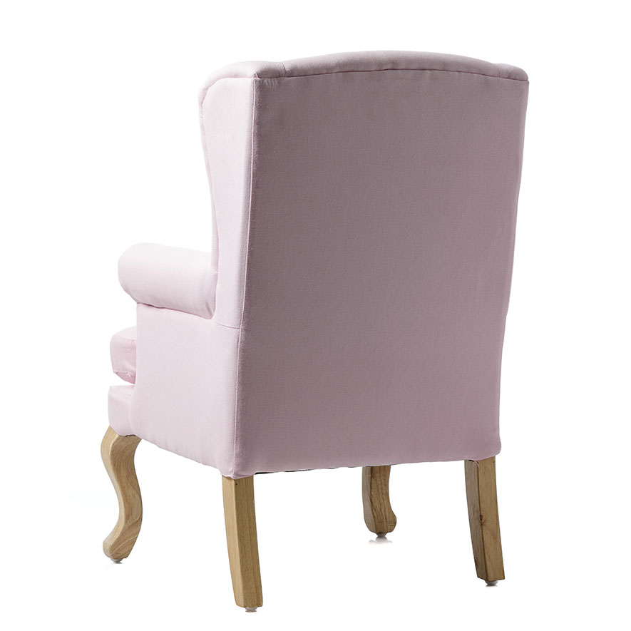 Draper Soft Pink Chair Adairs