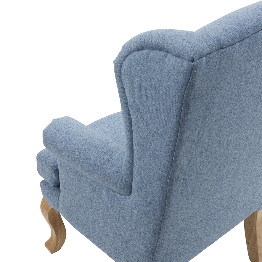 Draper Chair Pale BlueW17 Adairs