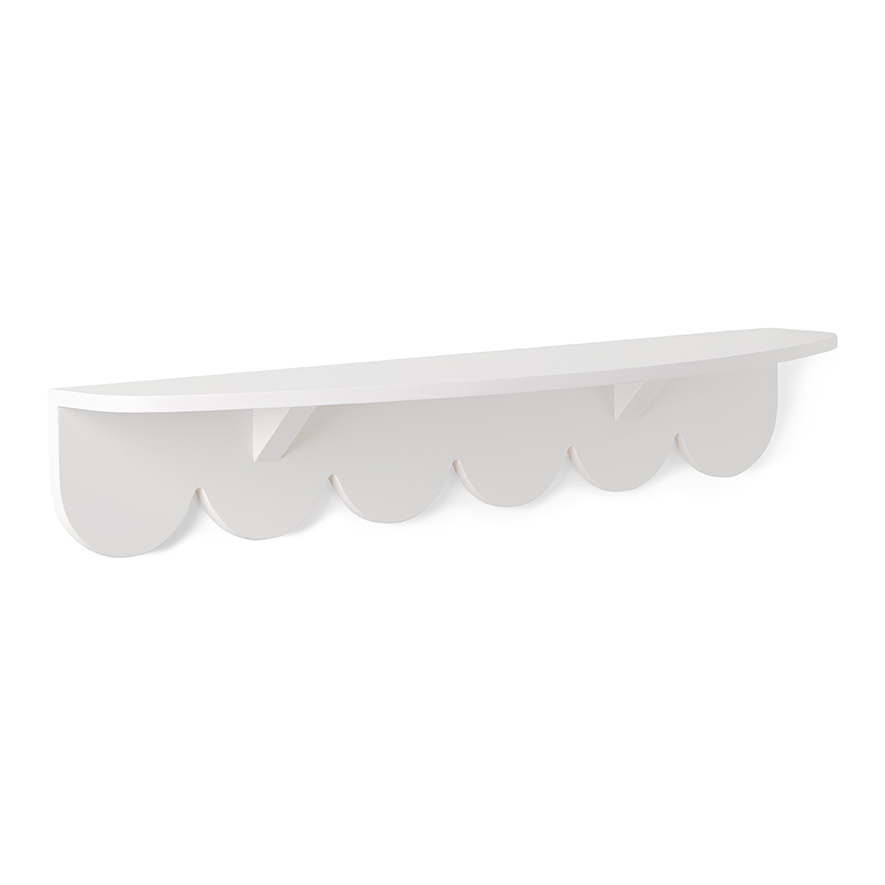 Sophia White Wall Shelf Adairs