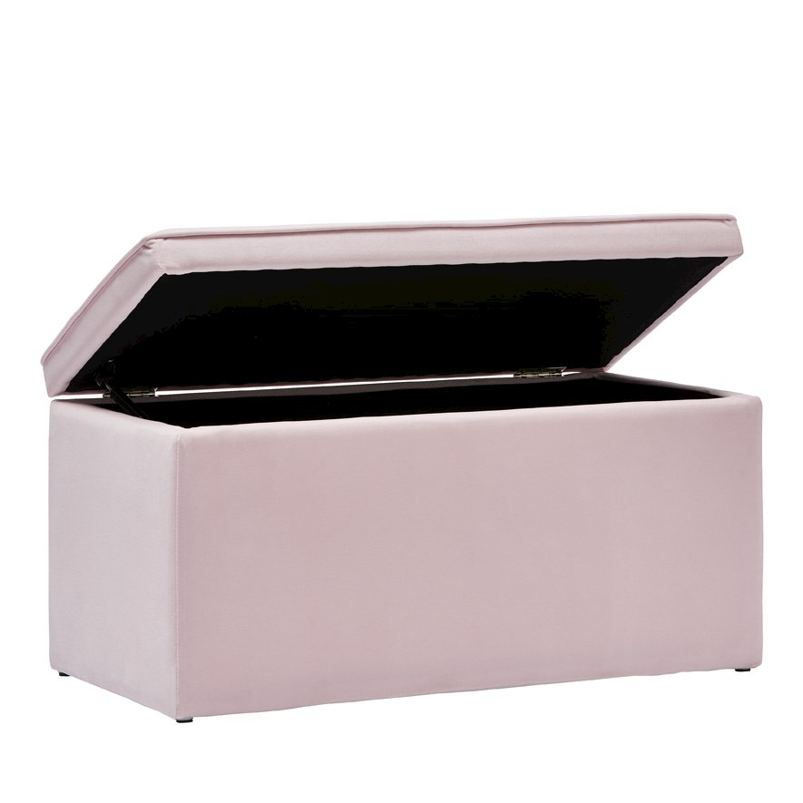 Blush pink hotsell blanket box