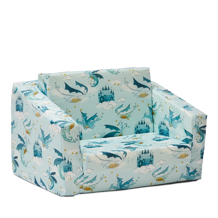 Adairs Kids Dragons Tales Flip Out Sofa Adairs