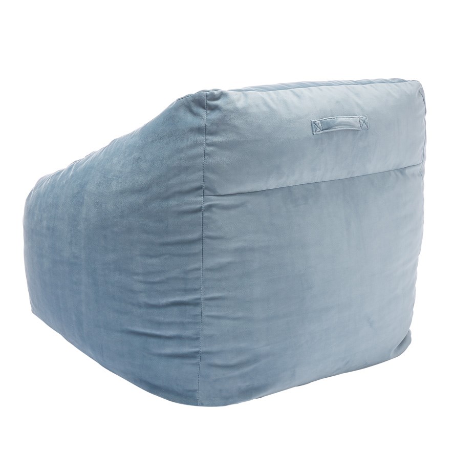 Lounge Chair Blue Velvet Adairs