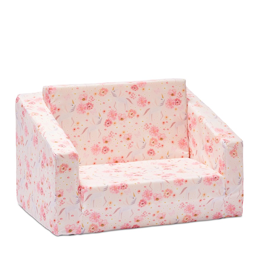 Adairs Kids Unicorn Garden Flip Out Sofa Adairs