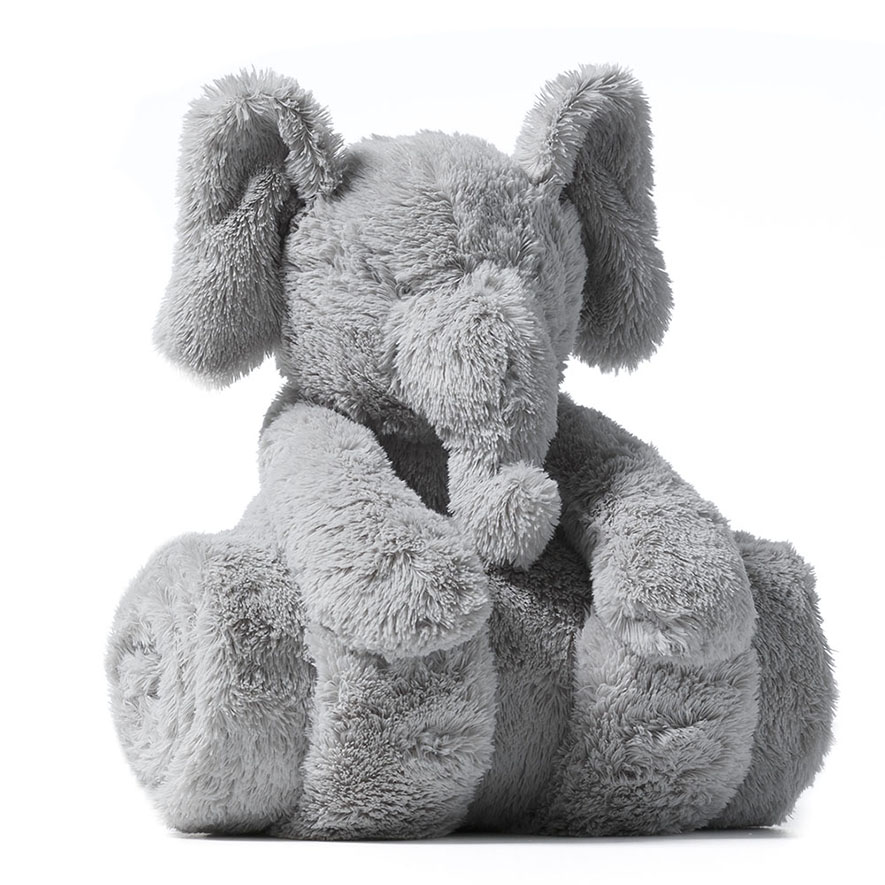 Adairs Baby Snuggle Buddies Elephant with Blanket Home & Gifts Gifts & Toys Adairs Kids