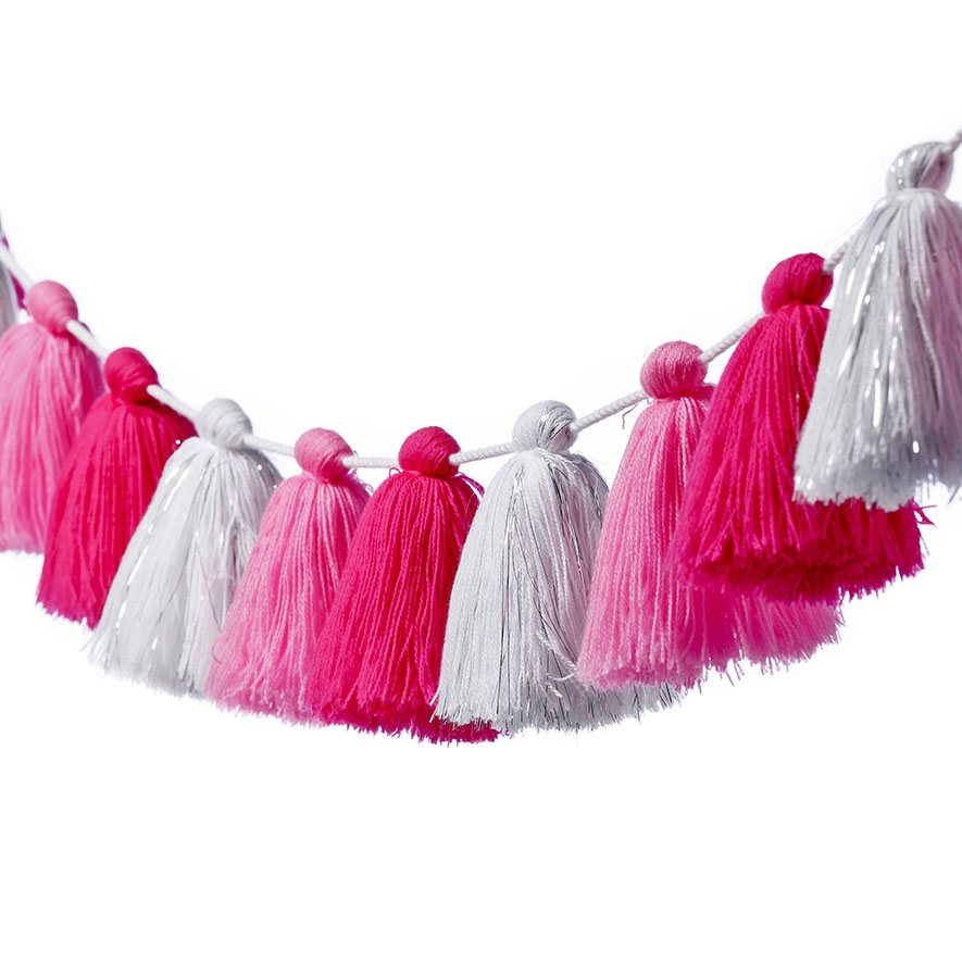 Pinks Tassel Garland Adairs