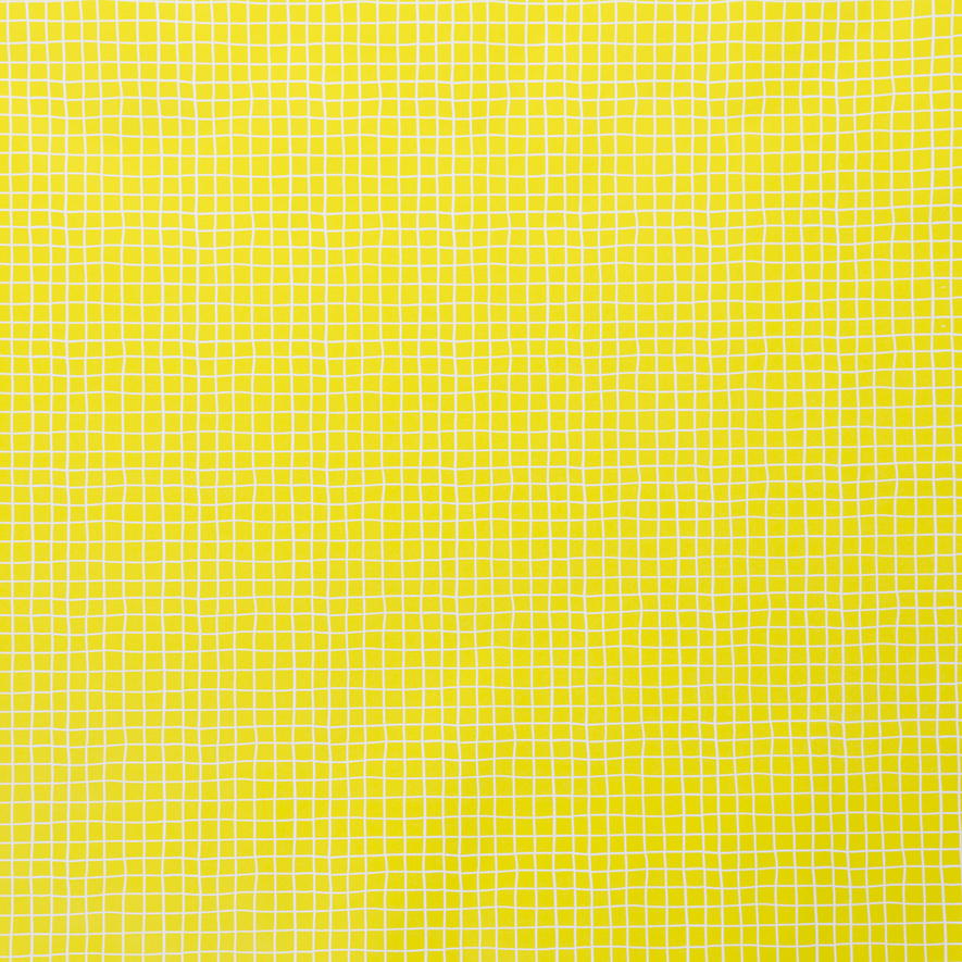 Wrapping Paper Yellow Grid & Black Spot Adairs