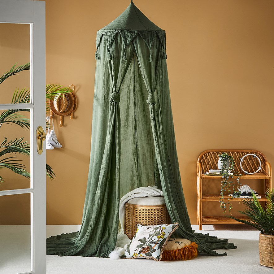 Novelty Moss Moroccan Dream Canopy Furniture Adairs