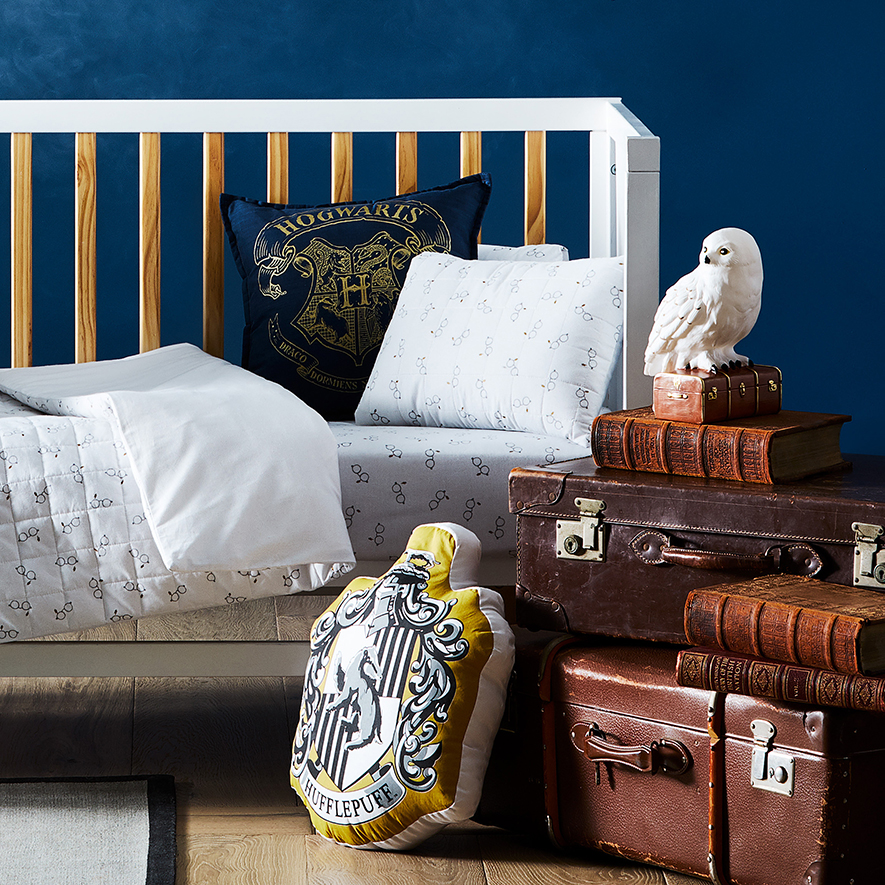 Harry Potter Collection Quilted Cot Quilt Cover Set Adairs