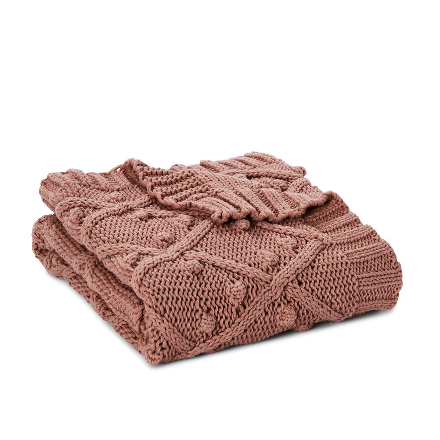 Remi Nutmeg Organic Cotton Baby Blanket Adairs