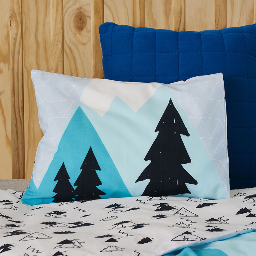 Summer Hike Cot Quilt Cover Set Adairs