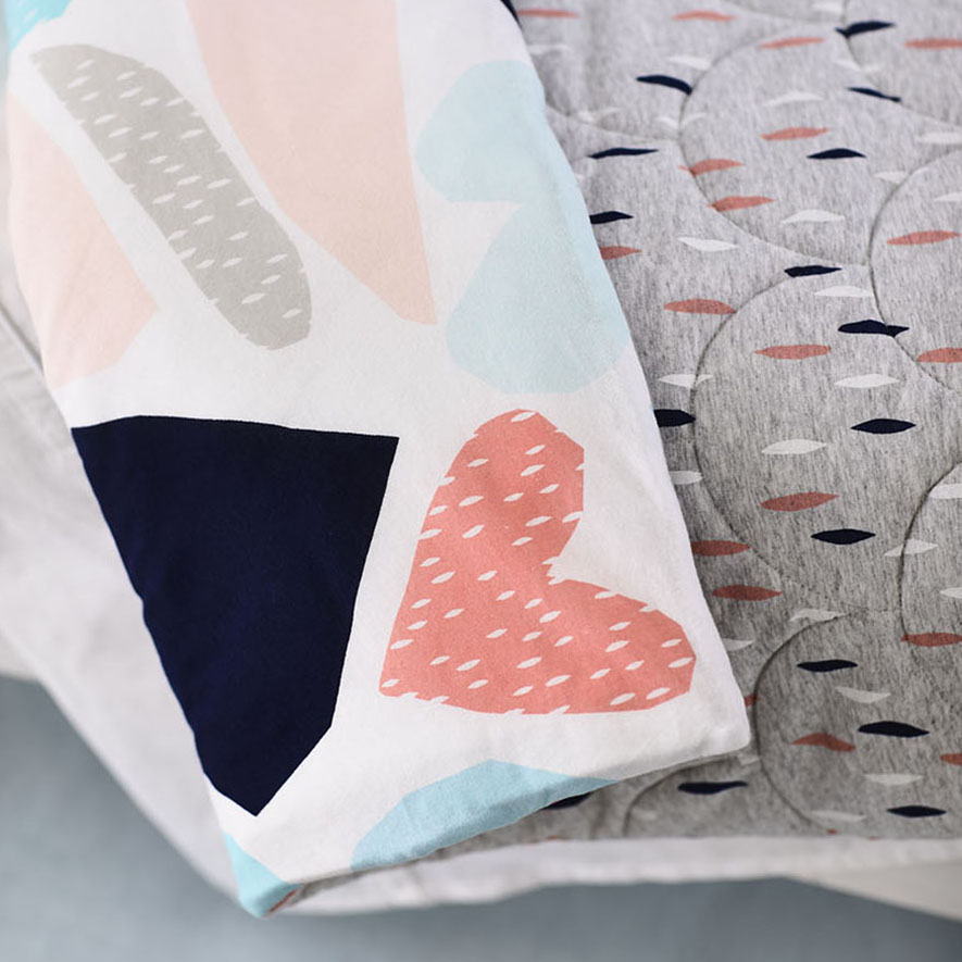 Alexis Jersey Cot Quilt Cover Set Adairs