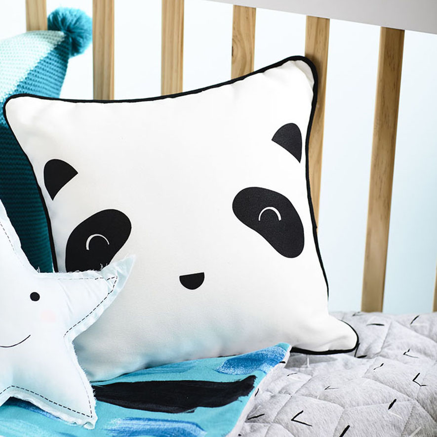 Archie Jersey Quilted Cot Quilt Cover Set Adairs