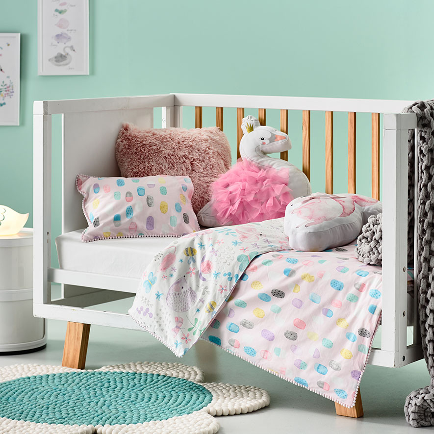 Wonderland Cot Quilt Cover Set Adairs