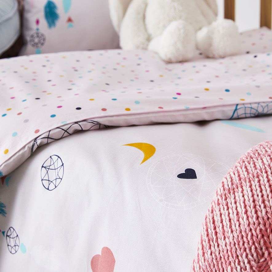 Dream Catcher Cot Quilt Cover Set Adairs