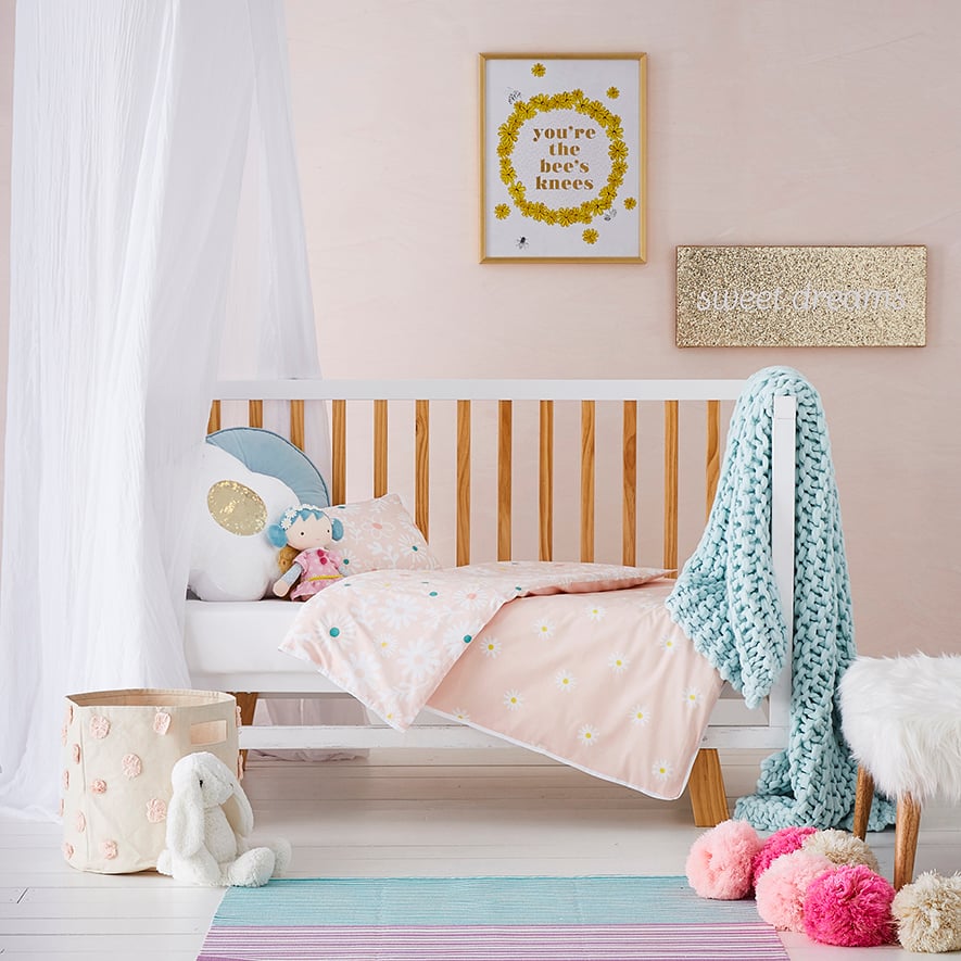 Daisy Cot Multi Quilt Cover Set Adairs