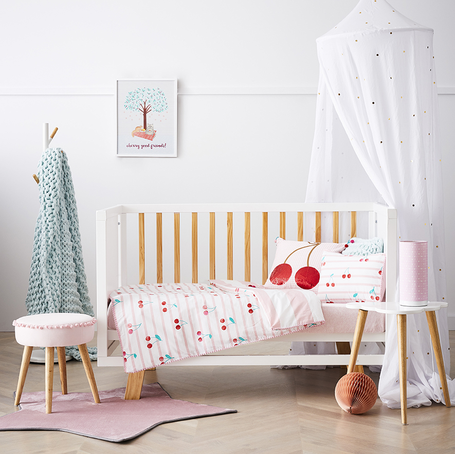 Cherry baby bed online
