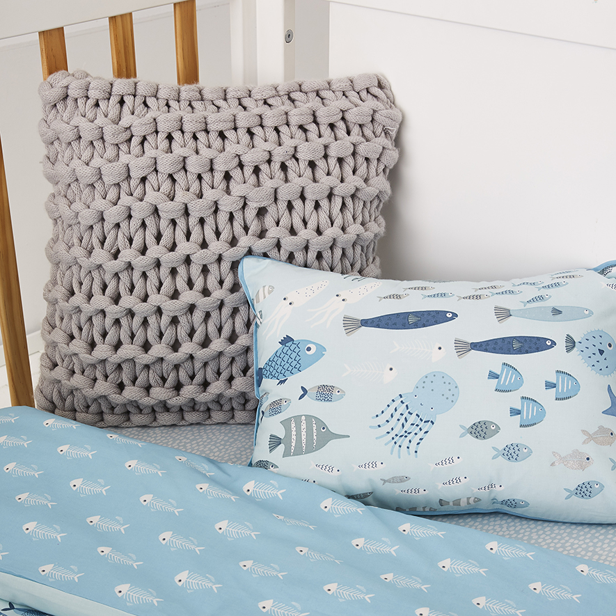 Underwater Cot Quilt Cover Set Adairs