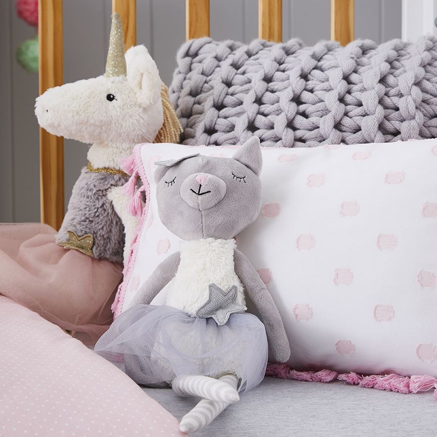 Dahlia Cot Quilt Cover Set Pink Adairs