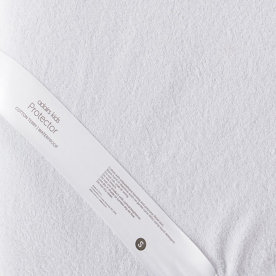 Terry Cot Waterproof Mattress Protector Adairs