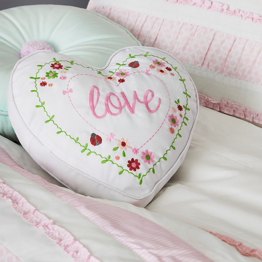 Serendipity Cot Quilt Cover Set in White Adairs