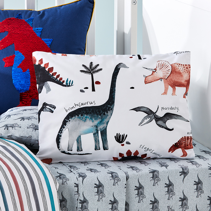 Dinosaur Park Cot Quilt Cover Set Adairs