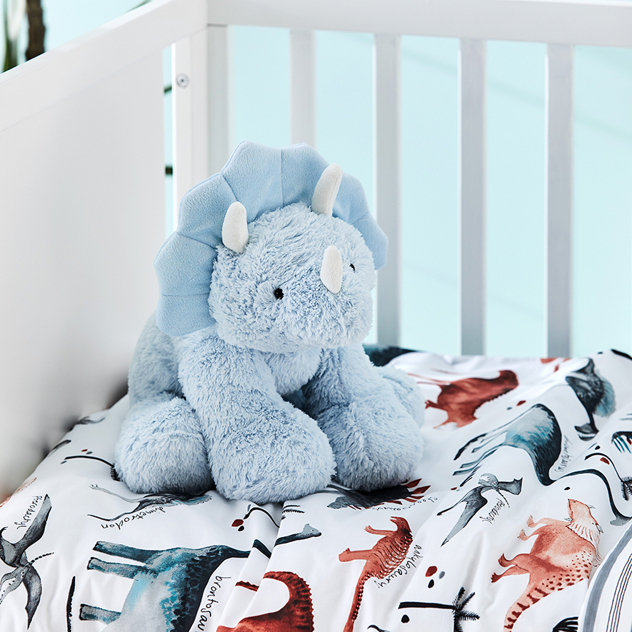 Dinosaur Park Cot Quilt Cover Set Adairs