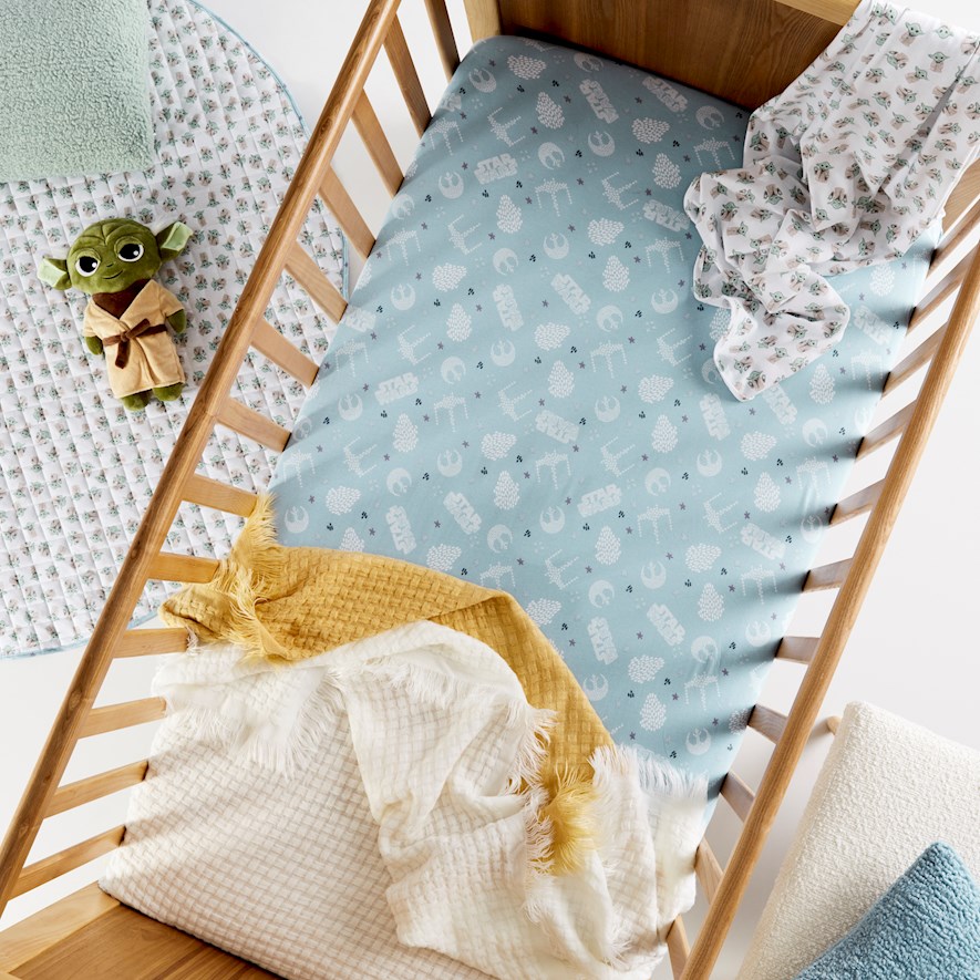 Star Wars Jersey Cot Fitted Sheet 2 Pack Adairs