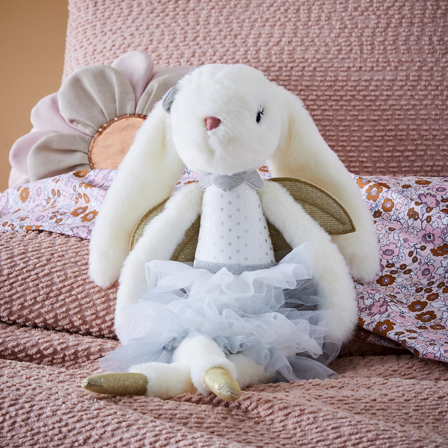 Adairs Kids - Sparkle Bunny Keepsake Toy | Adairs