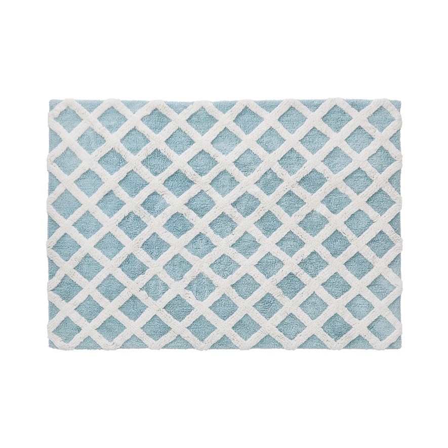 Decorative Diamond Sage Rug Adairs