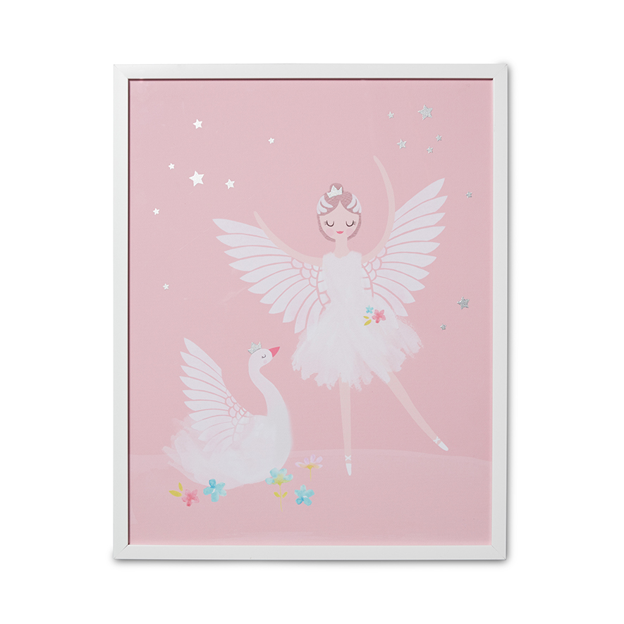 Kids Wall Art Swan Lake Adairs