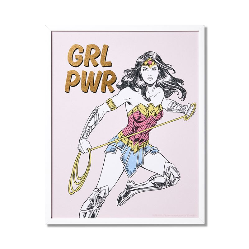 Vintage Wonder Woman Wall Art