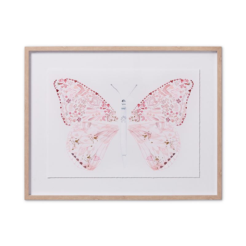RJL Framed Wall Art   Butterfly
