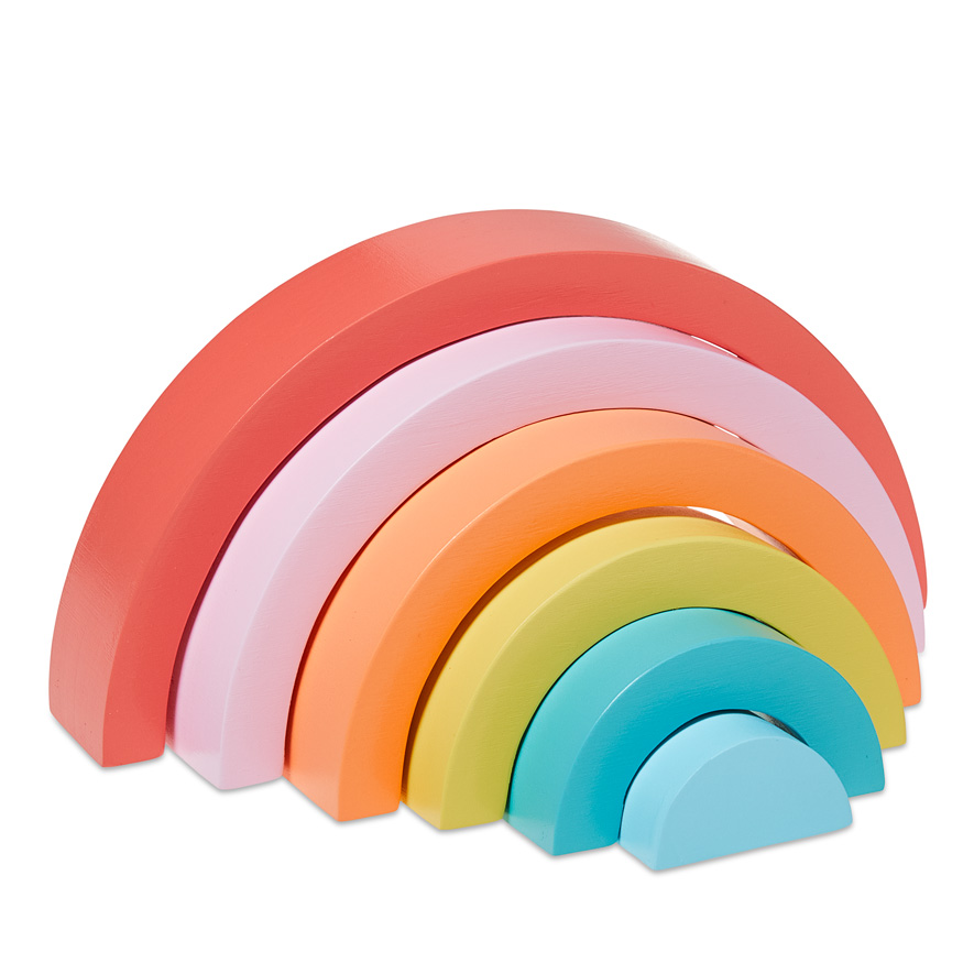 Rainbow Wooden Toy Adairs
