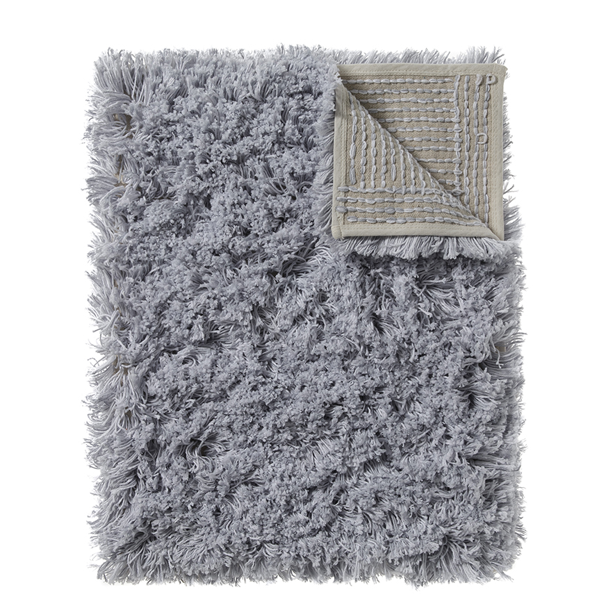 Shaggy Bath Mat Moonrock Marle Adairs