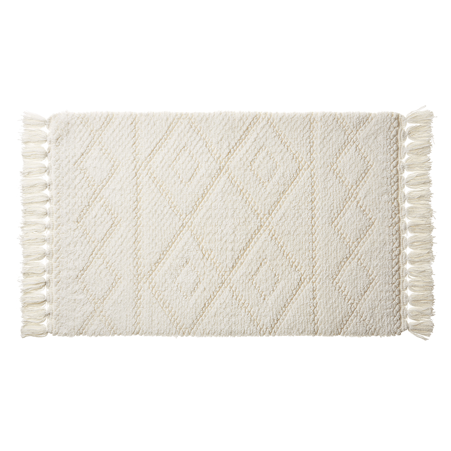 Zanzibar Bath Mat Natural Adairs
