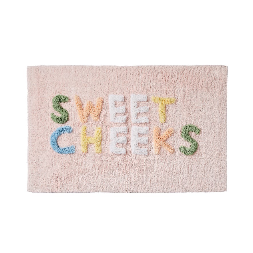 Sweet Cheeks Pink Pastels Bath Mat Adairs