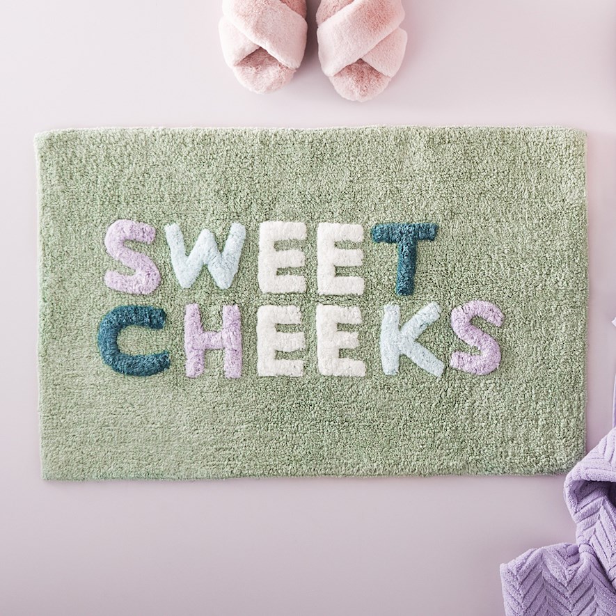 Sweet Cheeks Eucalyptus Multi Bath Mat Adairs