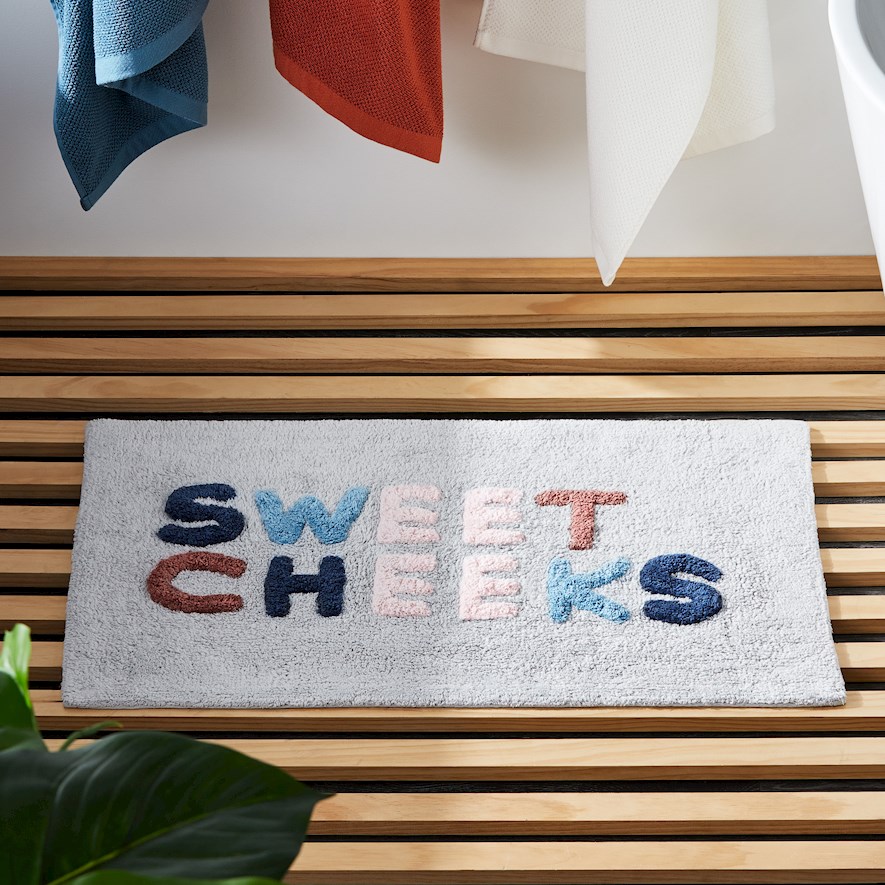 Sweet Cheeks Moonrock & Multi Bath Mat Adairs
